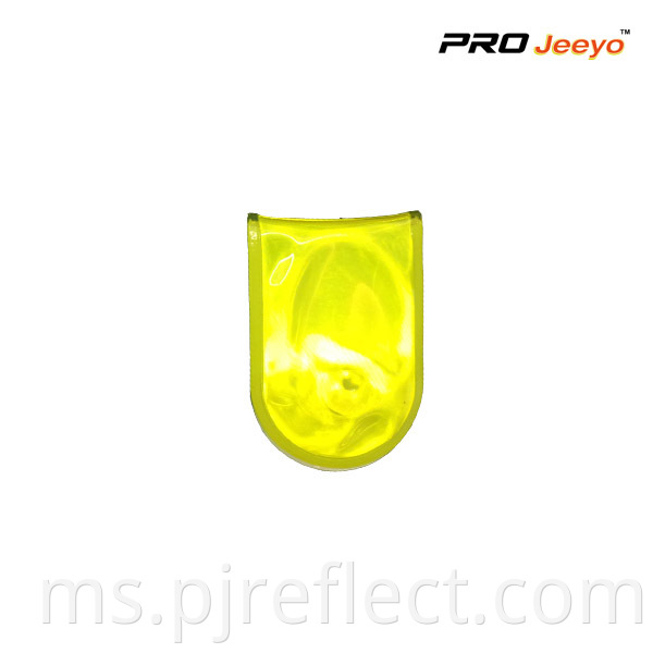 Yellow Led Light Magnetic Clip For Bagscj Pvc003